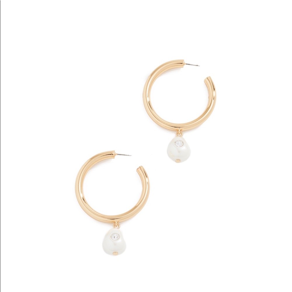 BaubleBar Devon Huggie Hoop Earrings